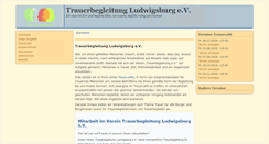 Desktop Screenshot of hospizarbeit-lb.de
